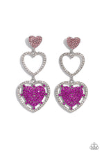 Load image into Gallery viewer, Couples Celebration - Pink earring E016