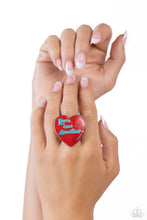 Load image into Gallery viewer, As I Have Loved You - Red ring B026
