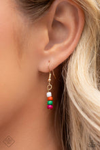 Load image into Gallery viewer, Multicolored Mashup - Gold necklace Dec 2023 FF 2072