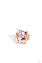 Load image into Gallery viewer, Bedazzled Backdrop - Copper ring A018