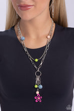 Load image into Gallery viewer, Seize the Swirls - Pink necklace A055