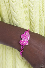 Load image into Gallery viewer, Lovestruck Lineup - Pink bracelet