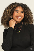 Load image into Gallery viewer, Easygoing Emeralds - Copper necklace B130