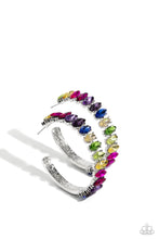 Load image into Gallery viewer, Rainbow Range - Multi hoop earring NOV 2023 LOP A101