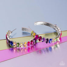 Load image into Gallery viewer, Rainbow Range - Multi hoop earring NOV 2023 LOP A101