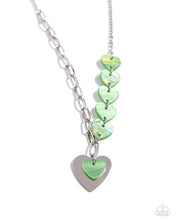 Load image into Gallery viewer, HEART Of The Movement - Green necklace D032