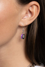 Load image into Gallery viewer, Colorful Cadet - Purple necklace E010