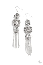Load image into Gallery viewer, Eastern Elegance - Silver earring B122