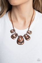 Load image into Gallery viewer, Formally Forged - Copper Necklace B090