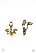 Load image into Gallery viewer, Radical Refinement - Brass Post Earring A077B