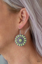 Load image into Gallery viewer, Desert Palette - Green Earring C032
