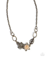 Load image into Gallery viewer, Malibu Meditation - Brass Necklace F032
