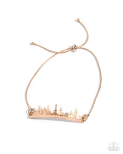 Load image into Gallery viewer, Belle Backdrop - Gold Bracelet F008
