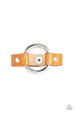 Load image into Gallery viewer, Rustic Rodeo - yellow snap urban bracelet A008
