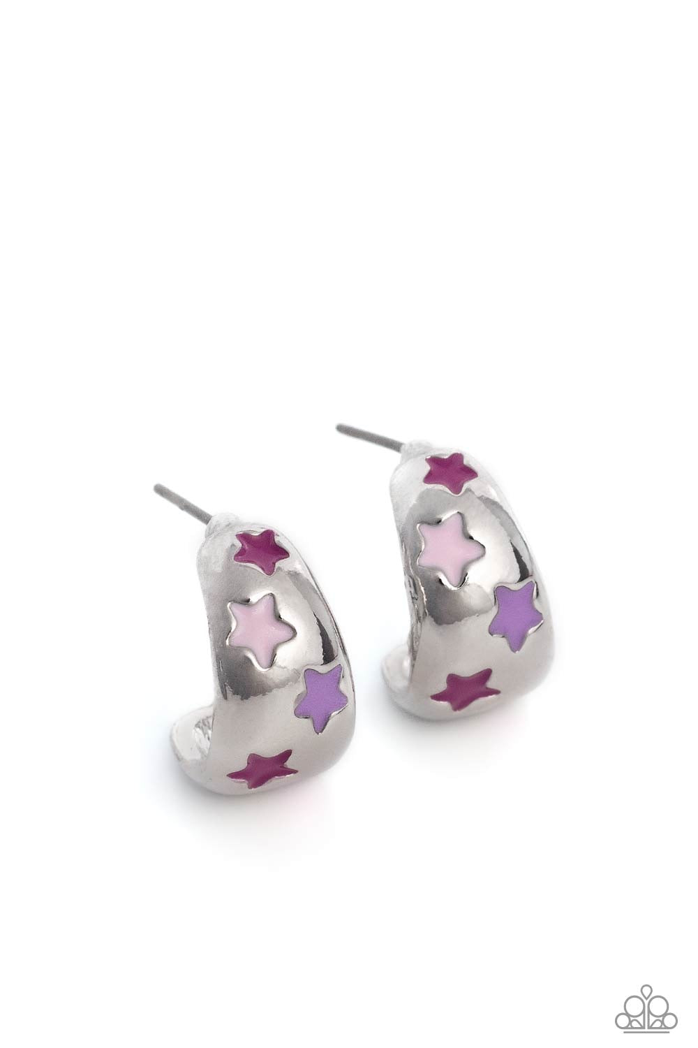 SCOUTING Stars - Pink earring B104