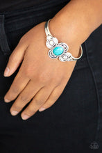 Load image into Gallery viewer, Dream COWGIRL - blue cuff bracelet C012

