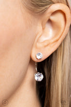Load image into Gallery viewer, Starlet Squad - Silver double-sided Earring Black Diamond Encore B074
