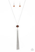 Load image into Gallery viewer, Socialite of the Season - Brown necklace c031
