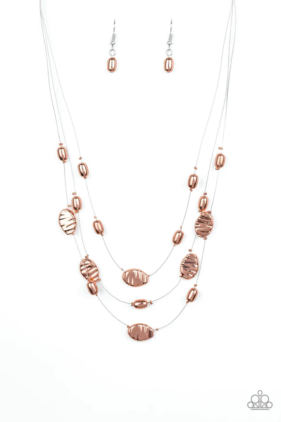 Top Zen - copper necklace 1561