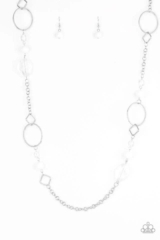 Very Visionary - White necklace D076