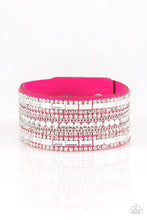 Load image into Gallery viewer, Rebel Radiance - pink snap urban bracelet A008
