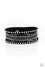 Load image into Gallery viewer, Seize The Sass - Black snap urban bracelet C028

