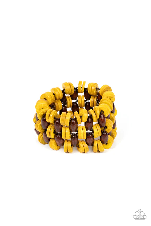 Galapagos Go-Getter - yellow bracelet C031