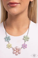 Load image into Gallery viewer, Fiercely Flowering - Multi necklace PINK DIAMOND EXCLUSIVE E007
