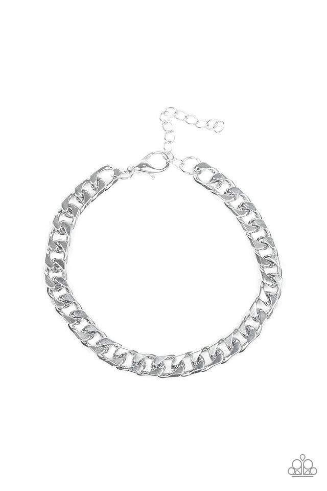 Take it to the Bank - silver men's bracelet C030