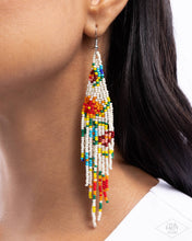 Load image into Gallery viewer, Beaded Gardens - White earring G049

