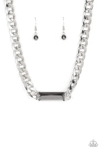 Load image into Gallery viewer, Urban Royalty - Silver necklace C027
