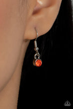 Load image into Gallery viewer, Tearoom Twinkle - orange necklace C030

