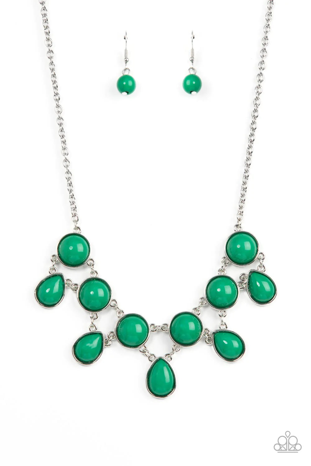 Very Valley Girl - Green Necklace C016