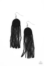 Load image into Gallery viewer, RIGHT AS RAINBOW - BLACK EARRING E072
