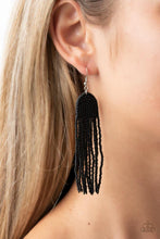 Load image into Gallery viewer, RIGHT AS RAINBOW - BLACK EARRING E072
