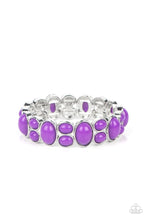 Load image into Gallery viewer, Tic Tac Dance - Purple bracelet C029
