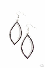 Load image into Gallery viewer, Prosperous Prospects - Purple earring F035
