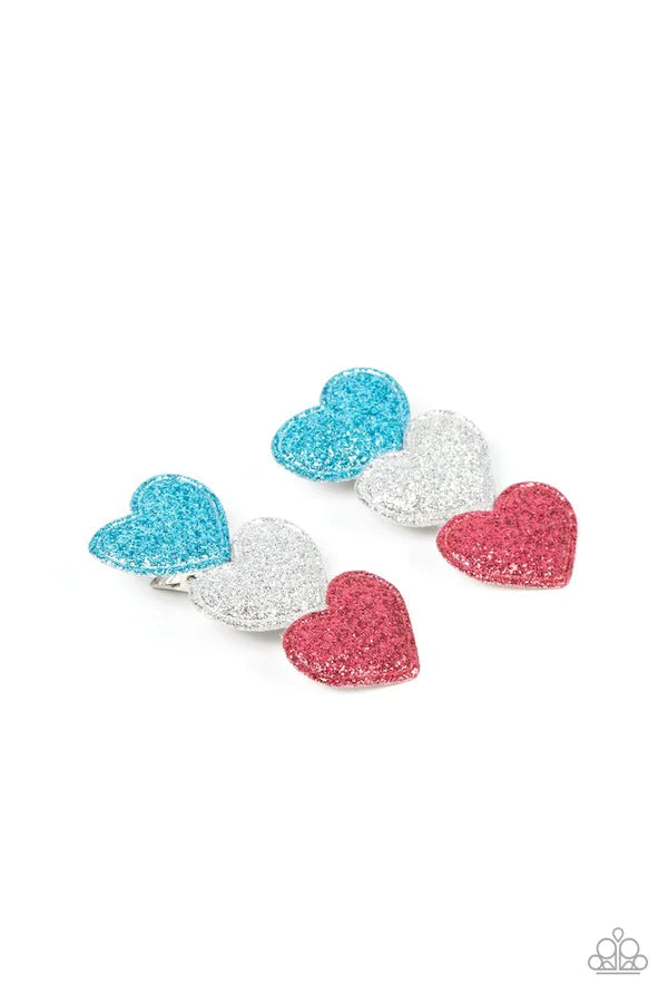 Love At First Sparkle - multi hair clip C029