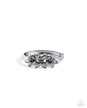 Load image into Gallery viewer, Glamorously Garnished - Silver Hinge Bracelet E036
