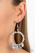 Load image into Gallery viewer, Bohemian Beach Blast - White earring C027
