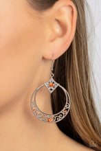 Load image into Gallery viewer, Royal Resort - Orange earring C030
