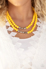 Load image into Gallery viewer, Summer Splash - Yellow necklace B044
