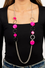 Load image into Gallery viewer, Beach Hub - pink necklace C030
