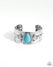 Load image into Gallery viewer, Canyon Cantina - Blue cuff bracelet
