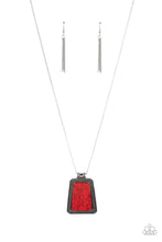 Load image into Gallery viewer, Private Plateau - Red Necklace C017
