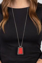 Load image into Gallery viewer, Private Plateau - Red Necklace C017
