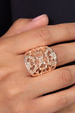 Load image into Gallery viewer, Transfixed Treasure - Rose Gold ring A034
