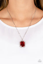 Load image into Gallery viewer, Galloping Gala - Red necklace C027
