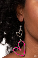 Load image into Gallery viewer, Pristine Pizzazz - Pink earring C026
