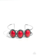 Load image into Gallery viewer, Badlands Backdrop - Red Cuff Bracelet E040
